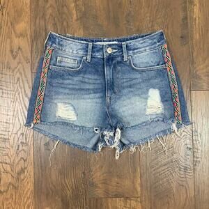 H&M Coachella Collection Cut-Off Jeans Shorts